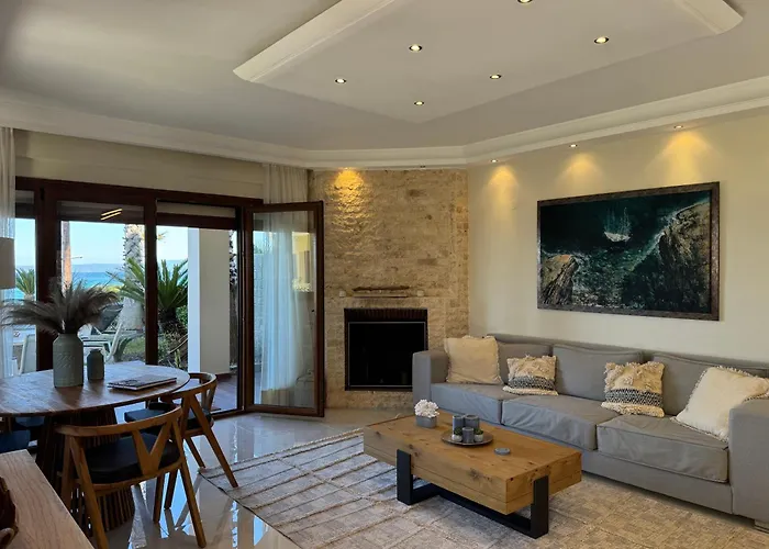 Exceptional Beachfront Blue Pearl Villa Pefkochori
