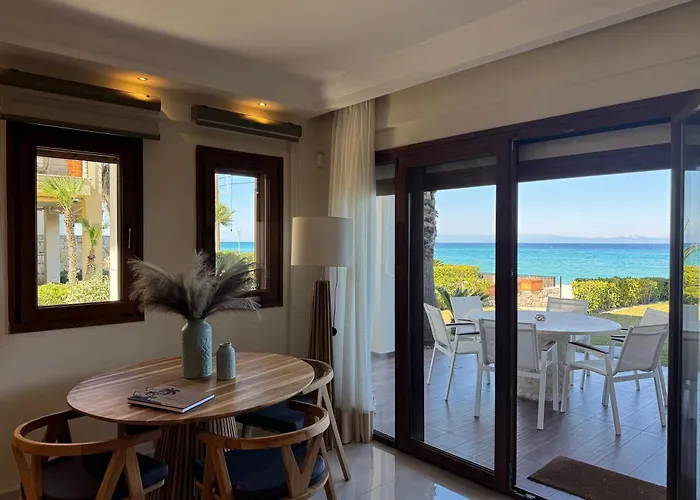 Villa Exceptional Beachfront Blue Pearl Pefkochori